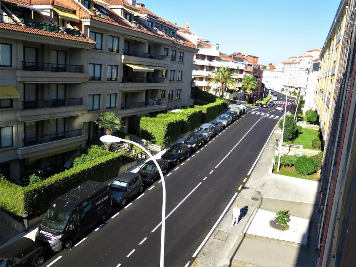 Acogedor Estudio en el corazón del Silgar + Parking Sanxenxo Exterior foto